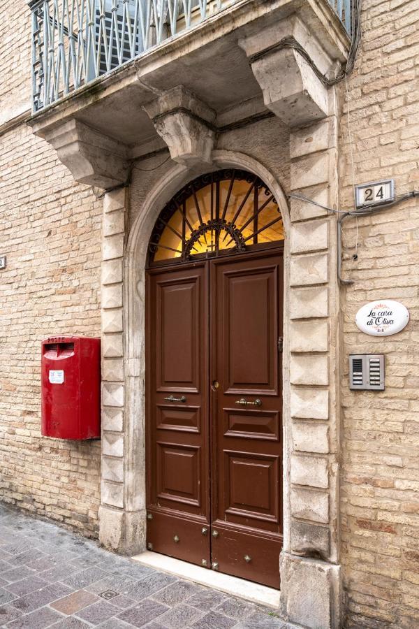 Ferienwohnung La Casa Di Oliva Macerata Exterior foto